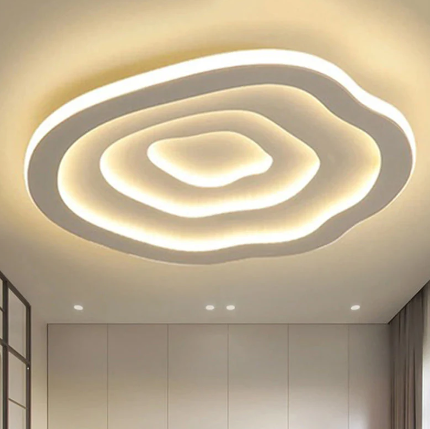 LumaWave – Modern LED Ceiling Light with Wave Pattern